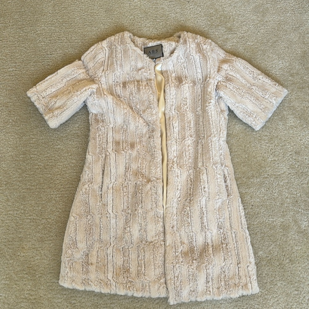 Faux fur jacket